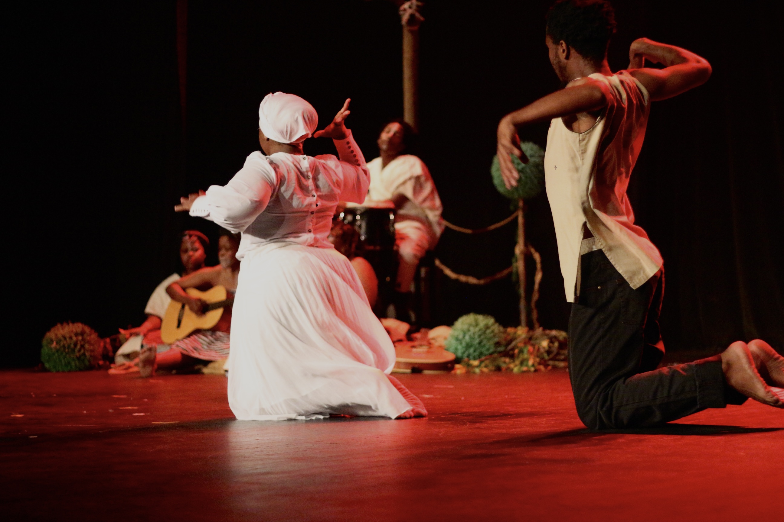 A moment from Table For Two, written and directed by Aphiwe Skhosana